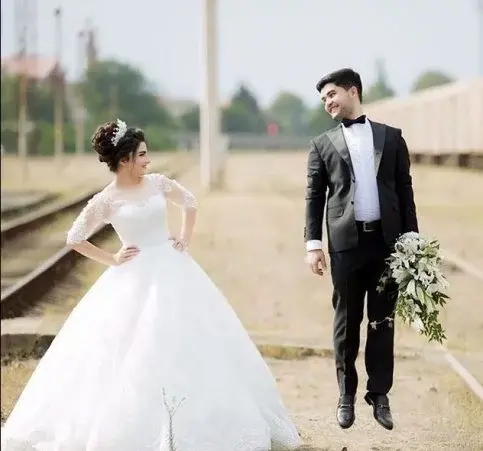 عکس داماد و عروس