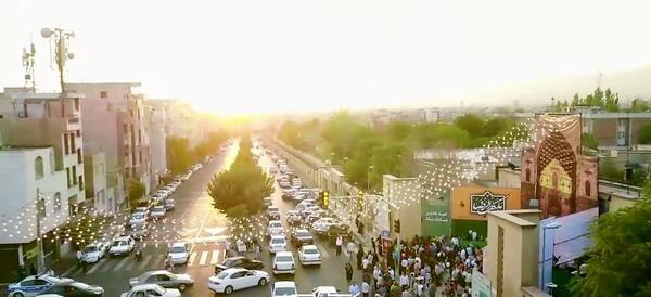 عکس ایستگاه صلواتی عید غدیر