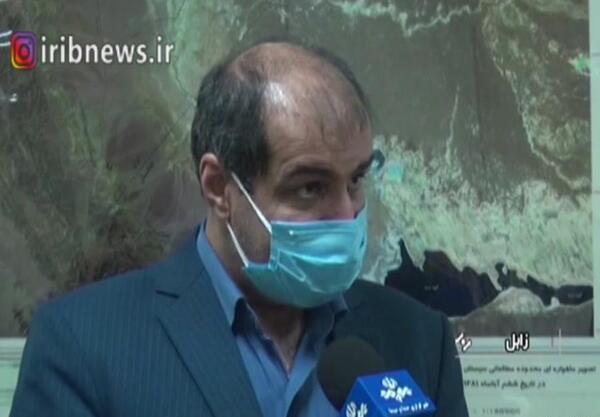 عکس هوایی رود هیرمند