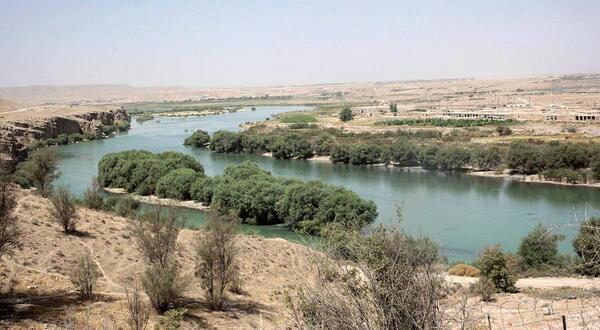 عکس هوایی رود هیرمند