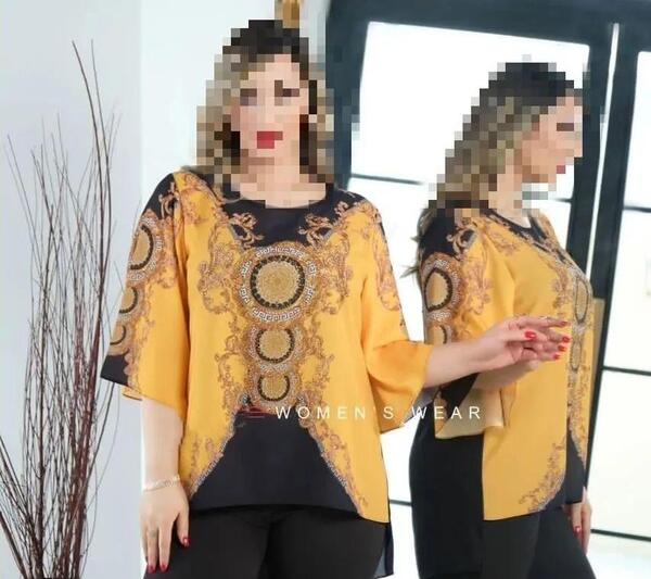 عکس بلوز آستین کلوش