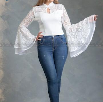 عکس بلوز آستین کلوش