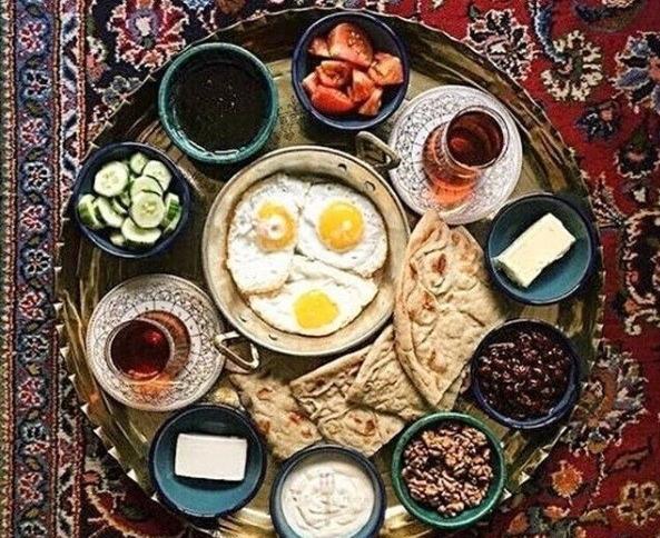 عکس سفره افطار برای پروفایل