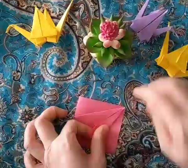 عکس روباه اوریگامی