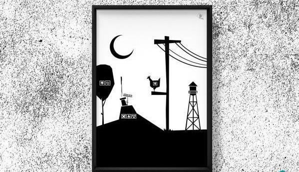 عکس نقاشی سیاه سفید آسان