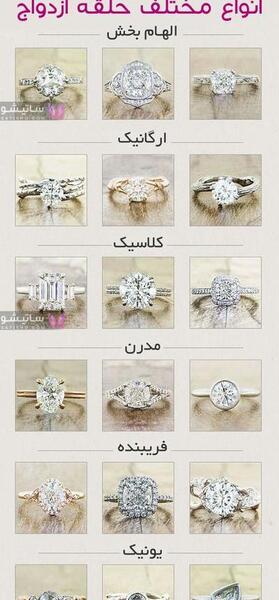 عکس حلقه ازدواج قشنگ