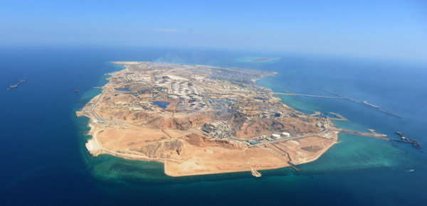 عکس هوایی جزیره کیش