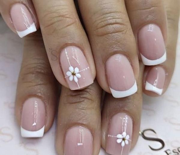 عکس زیباترین مدل ناخن فرنچ