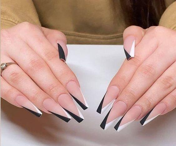 عکس زیباترین مدل ناخن فرنچ
