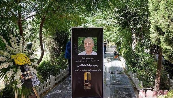 عکس سیامک اطلسی