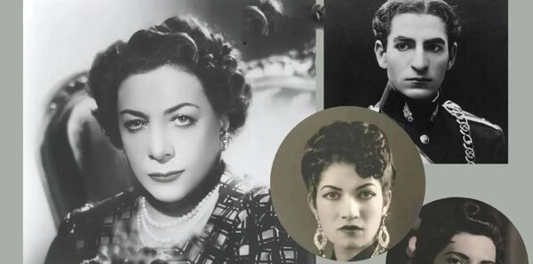 عکس رضا شاه پهلوی و همسرش