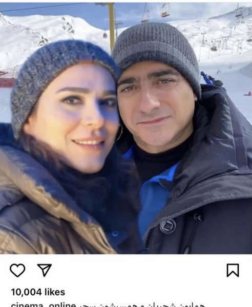 عکس زن همایون شجریان