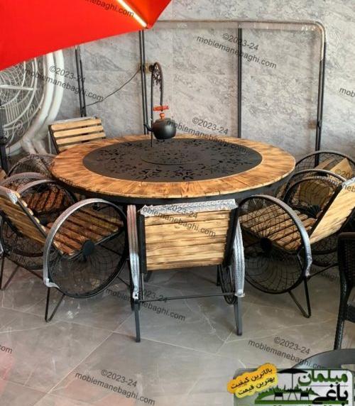 عکس مبلمان حصیری