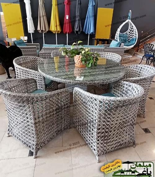 عکس مبلمان حصیری