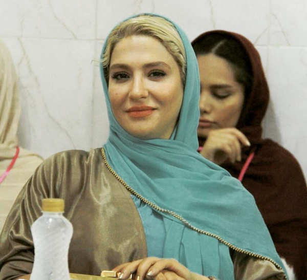 عکس ساغر عزیزی در آهوی پیشونی سفید
