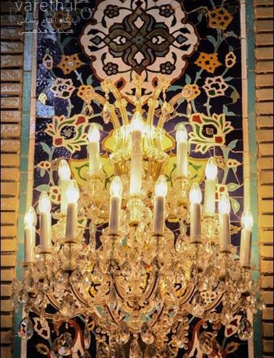عکس لوستر حرم
