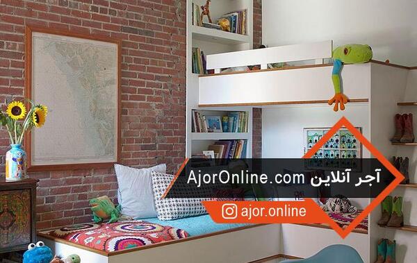 عکس ایده دیزاین اتاق دخترانه