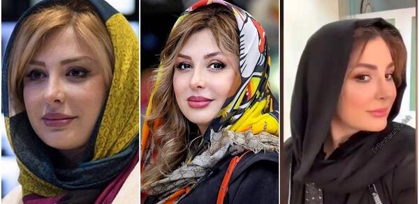 عکس نیوشا ضیغمی و همسرش در خارج از کشور