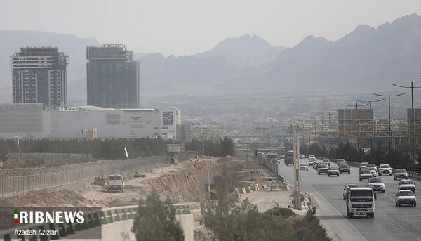 عکس آلودگی هوای اصفهان