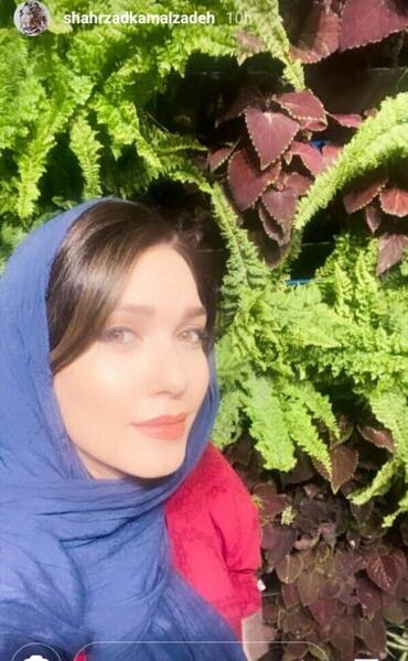 عکس الهه حصاری نیمرخ