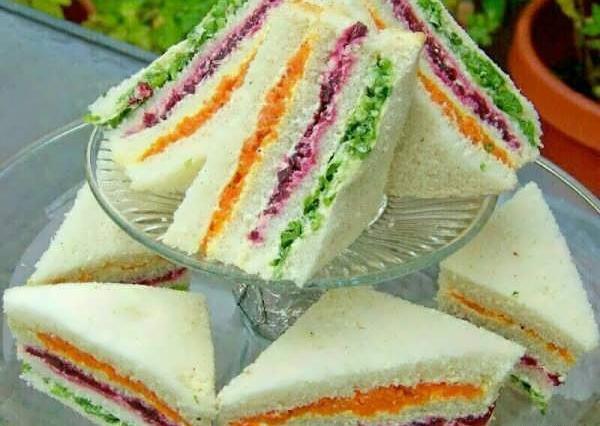 عکس ایده برای تزیین سالاد الویه