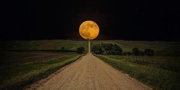 عکس آسمان پرستاره در شب