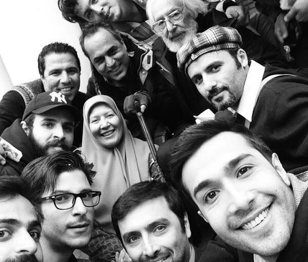 عکس مهران در سریال همه چیز انجاست