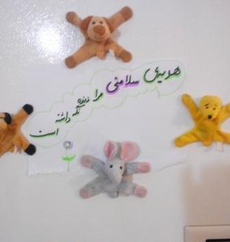 عکس عروسک قورباغه نمدی