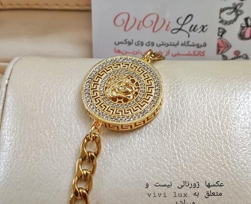 عکس دستبند دخترانه طلا