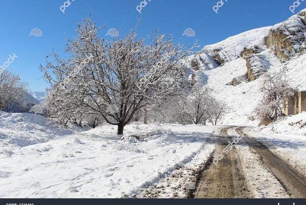 عکس جاده کوهستانی