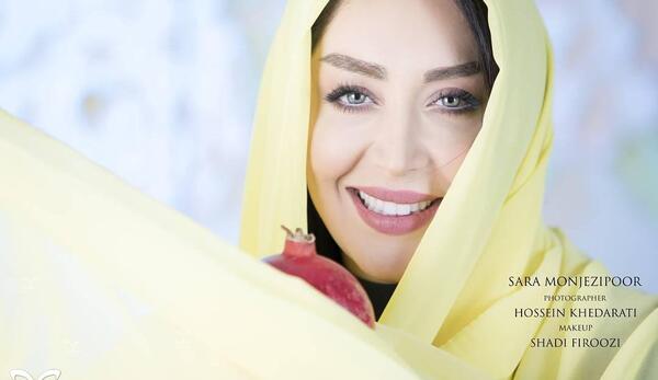 عکسهای شبنم قلی خانی در شب یلدا