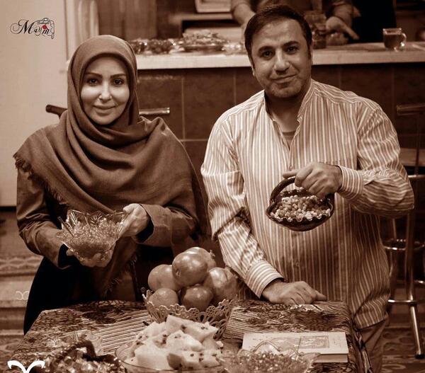 عکسهای شبنم قلی خانی در شب یلدا