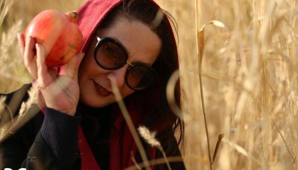 عکسهای شبنم قلی خانی در شب یلدا