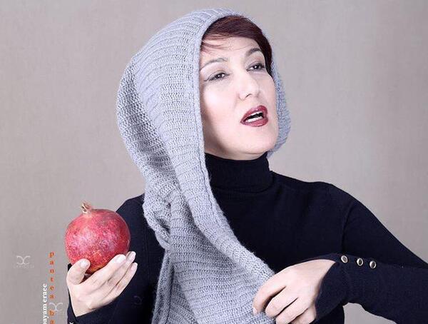 عکسهای شبنم قلی خانی در شب یلدا