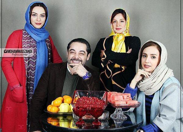 عکسهای شبنم قلی خانی در شب یلدا