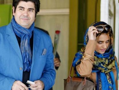 عکس از حمیدرضا پگاه و همسرش