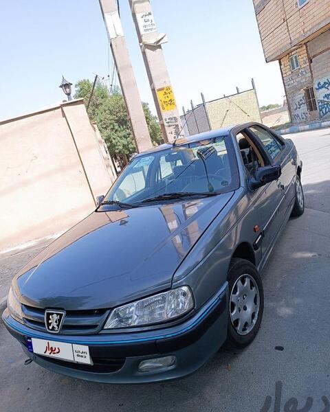 عکس پژو پارس خاکستری متالیک