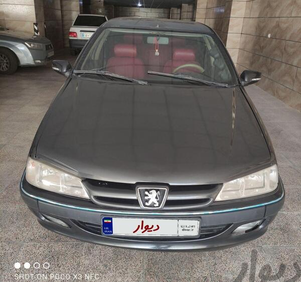 عکس پژو پارس خاکستری متالیک