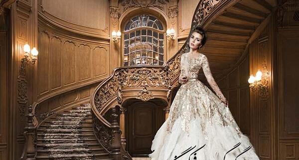 عکس عروس و داماد طراحی