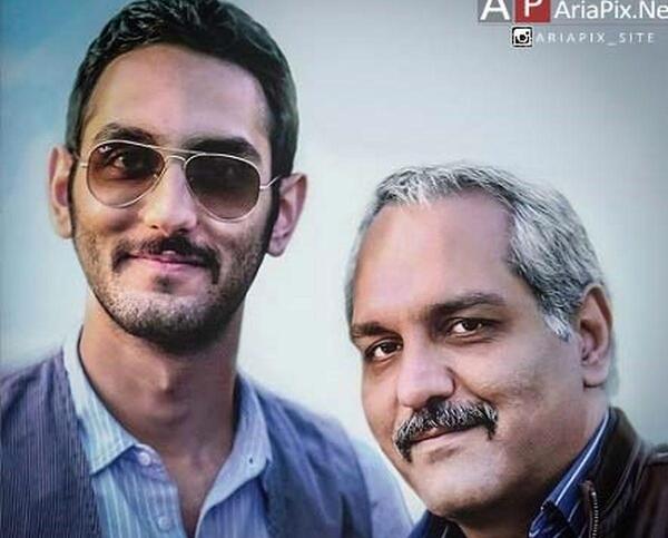 عکس خانوادگی مهران مدیری با همسرش