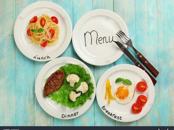 عکس غذا روی میز