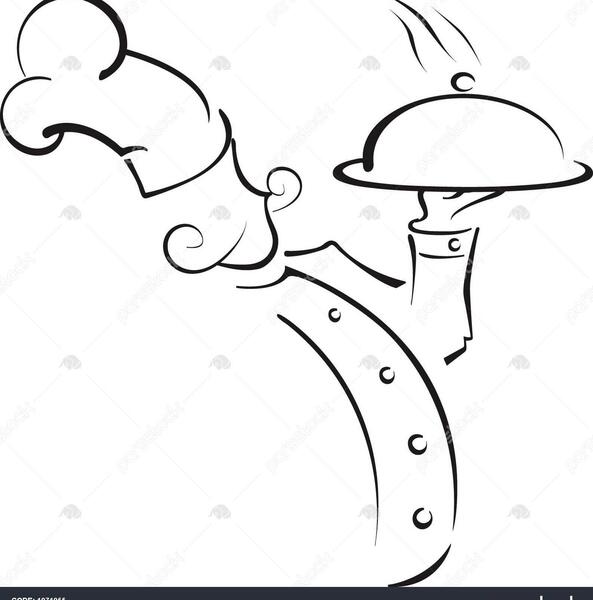 عکس سیاه سفید غذا