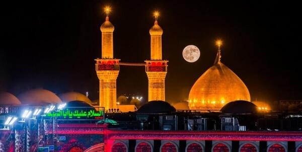عکس حرم امام حسین و حضرت عباس