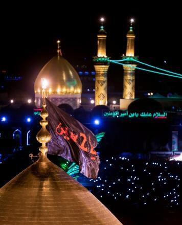 عکس حرم امام حسین و حضرت عباس