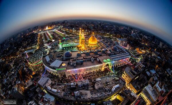 عکس حرم امام حسین و حضرت عباس