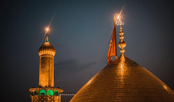 عکس حرم امام حسین و حضرت عباس
