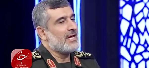 عکس سردار حاجی زاده با رهبر