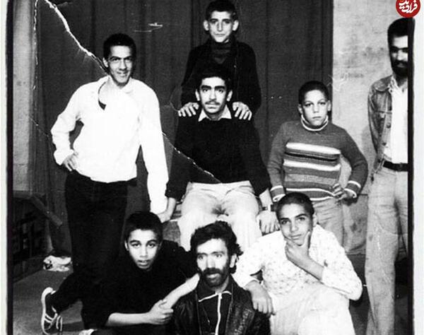 عکس نوجوانی رضا شاه