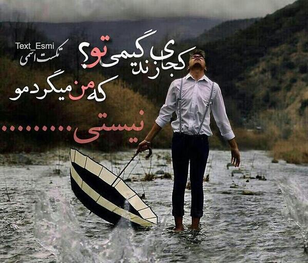 عکس نوشته سنگین گرگ