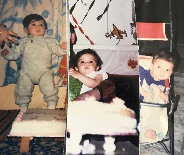 عکس کودکی مبینا نصیری